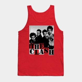 The Clash-Vintage Potrait Tank Top